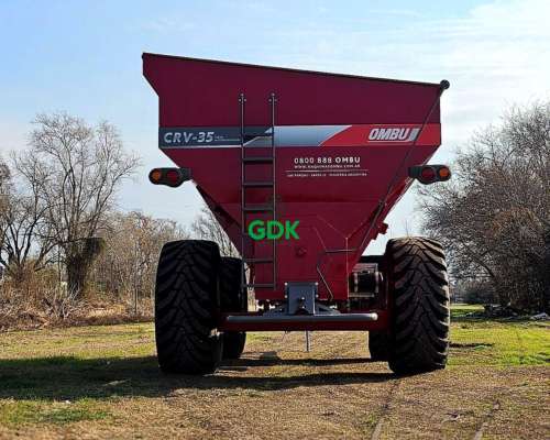 Tolva CRV 35 C/goma y Balanza Ombu.