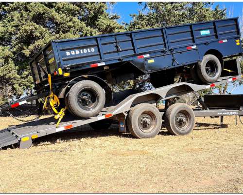 Acoplado Trailer Basculante para Auxilio 5/6 TN. de 6 Mts.