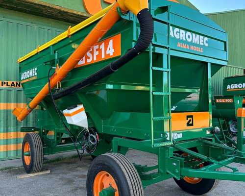 Acoplado Semillas y Fertilizantes C/A 14mil Litros Agromec