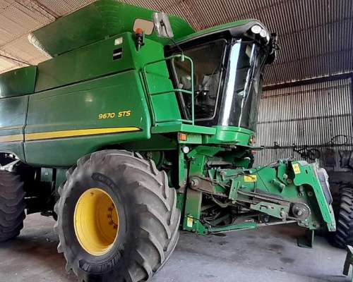 Impecable John Deere 9670 30 PIE Draper 4900hs
