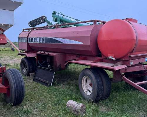 Tanque de Combustible Belen 3000lts con Bomba,baulera y Agua