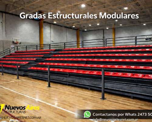 Gradas Telescopicas Tribunas Tubulares Escenarios Levadizos