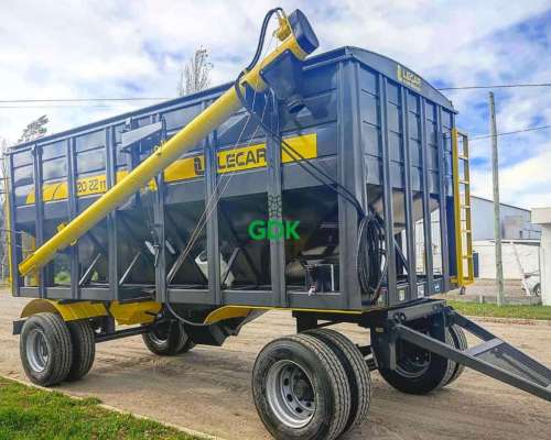 Tolva Semillera y Fertilizante 20-22 TN. Lecar