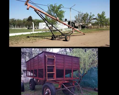 Vendo Tolva de 7tt y Chimango de 12mts