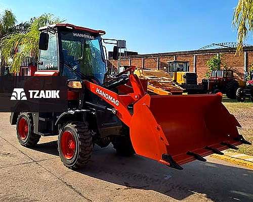 Pala Cargadora Hanomag H104 con Cabina