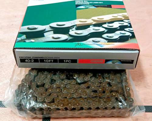 Cadena a Rodillos ASA 40 Doble Marca Choho