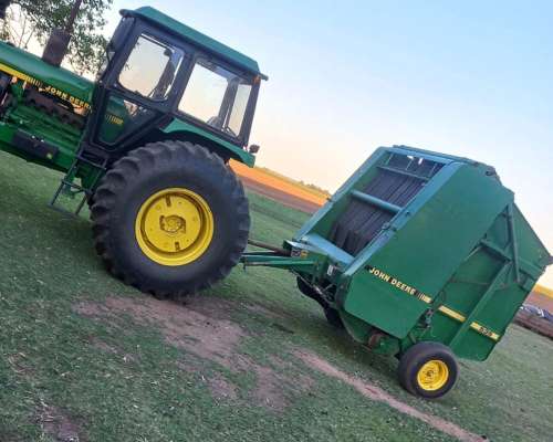 Rotoenfardadora John Deere 535. año 1997