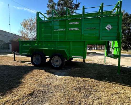 Acoplado Jaula Plegados San Justo J-4