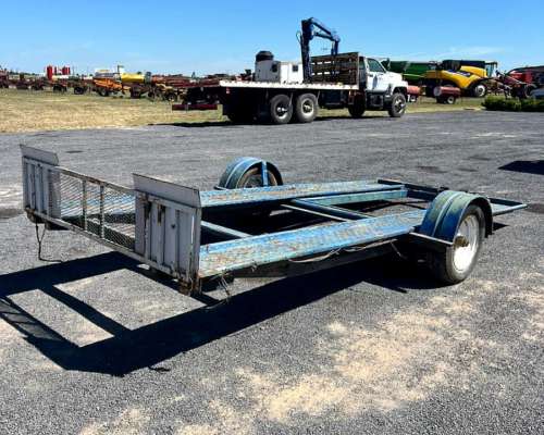 Tráiler para Transporte de Vehículos de 1 Eje