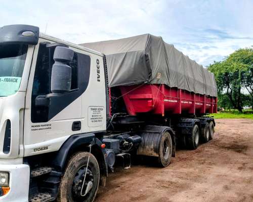 Iveco 25e17 125.000 KM. Batea Ombu año 2019 30.5 TN Vigia