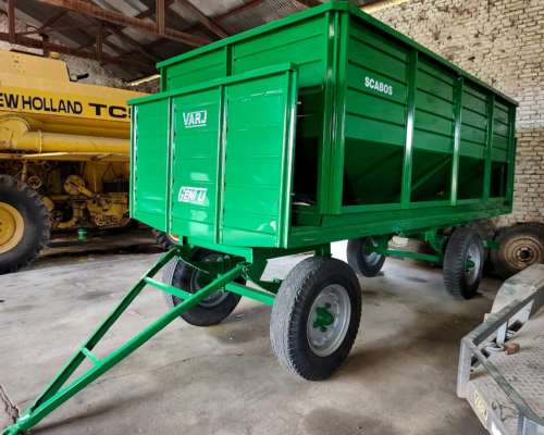 Acoplado Tolva Semillera Scabos Sobre Playo Gentilli