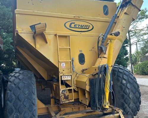 Autodescargable Cerutti Capacidad 20 TN con Balanza