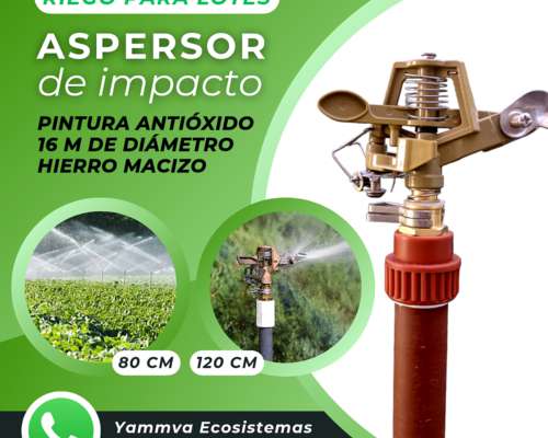 Aspersores, PIE para Aspersor y Conexiones