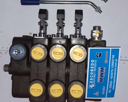 Comando Hidráulico 3 Vías