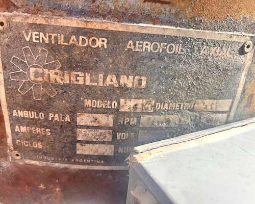 Ventilador Cirigliano Aerofoil Axial