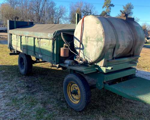 Carro Belen , con Tanque GAS OIL Bomba de 12 V