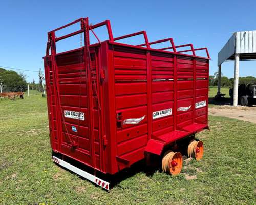 Acoplado Jaula para Hacienda de Arequito 4tn