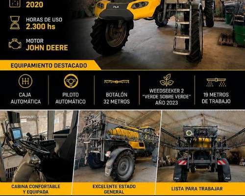 Pulverizadora Pla 3300 Weedseeker Usada