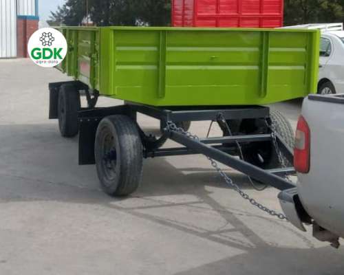 Acoplado Playo Rural MD10 10tn 6x2.4 Mts Mancini