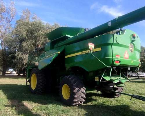 John Deere S670 DD, con Draper 640fd