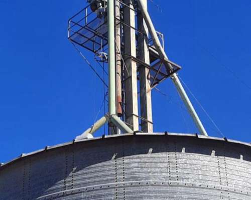 Planta de Silos de 350 TON C/U MÁS Noria Doble 36 Metros