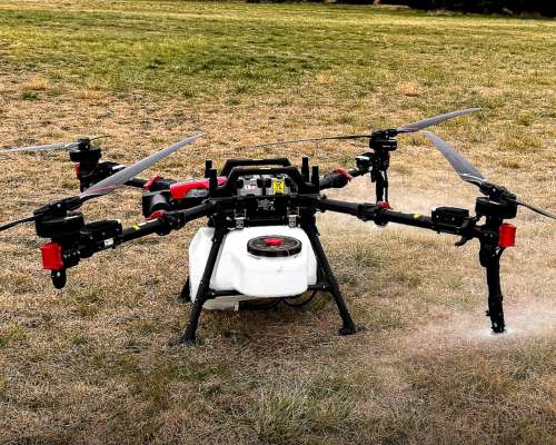 Dron Agricola Pulverizador y Esparcidor de Solidos