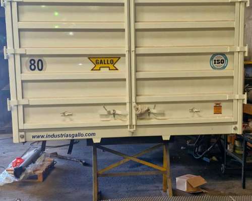 Carrocería Fija Baranda Volcable