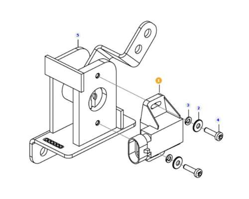 Sensor de Posición Giratorio Agco -71391869