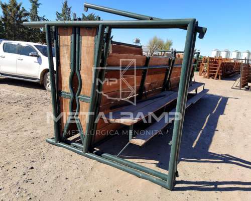 Manga Reforzada de Caño Petrolero y Madera