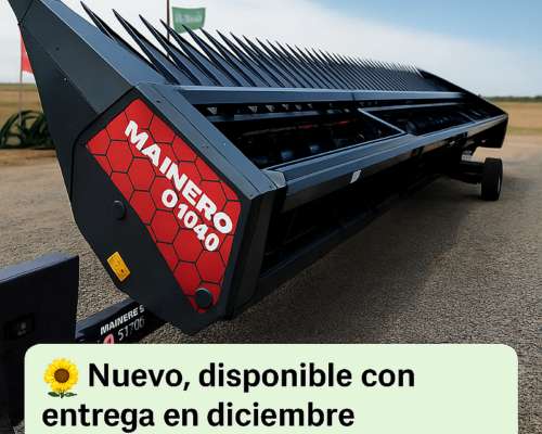 Mainero 1040 Cabezal Girasolero – 21 Líneas Bandeja Fina