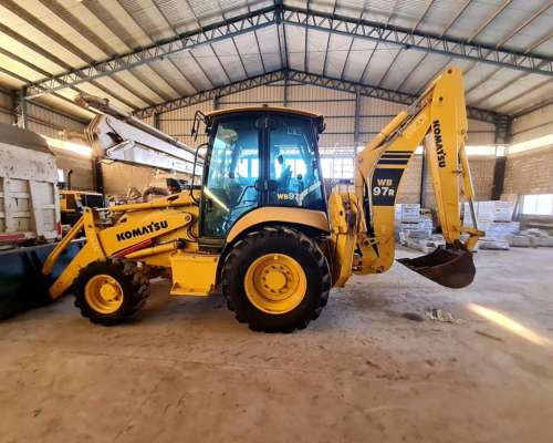 Retro Pala Komatsu Wb97r 2017 44