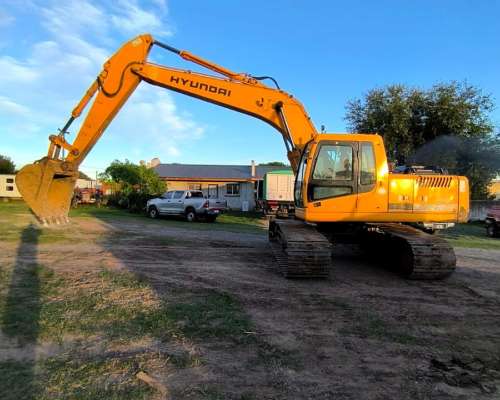 Excavadora Sobre Orugas Hyundai
