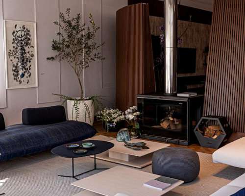 Calefactor a Leña 4 Caras - Tromen