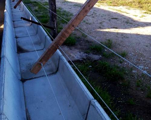 Comedero para Feedlot de Hormigón Armado