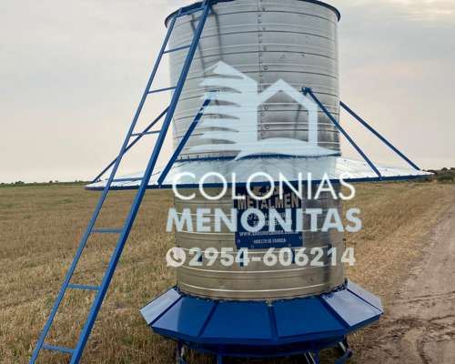 Silos Comedero Base Reforzada - Colonias Menonitas