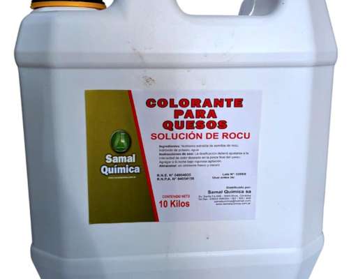 Colorante para Quesos Sol-rocu