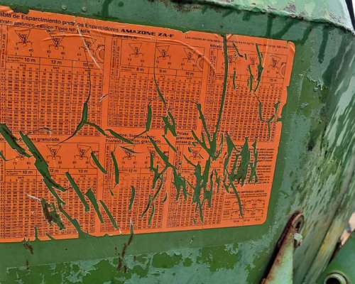 Fertilizadora Amazone Bidisco 3 Puntos