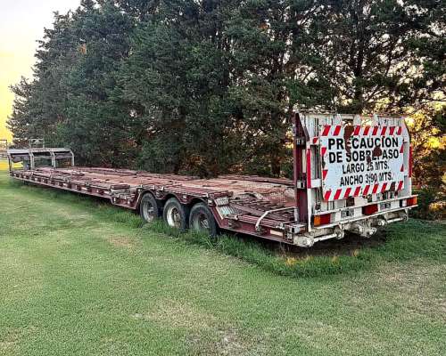Acoplado Carreton Trailer Transporte Mancini 3 Ejes Camion