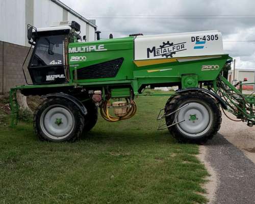 🚜 Pulverizadora Metalfor 2800 🚜 año 2003 Motor Deutz 6