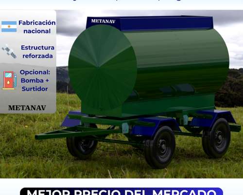 Tanque Móvil Metanav 5000 L