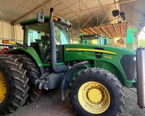 Tractor John Deere 7930, 220, 4wd, Dual, 2008