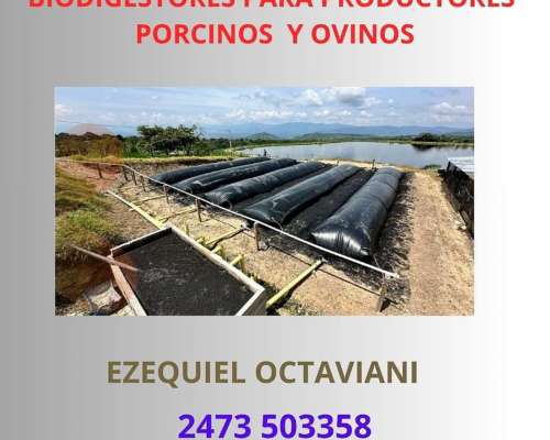 Digestores para Productores Porcinos y Bovinos