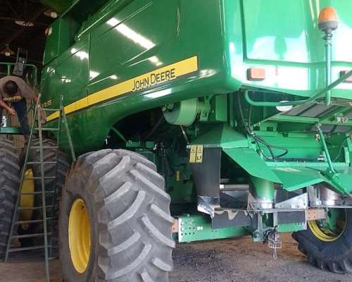 John Deere 9670 STS 635fd Piloto y Mapeo
