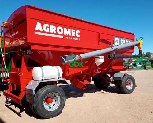 Acoplado Semilla y Fertilizante SF14 C/accesorio. Agromec