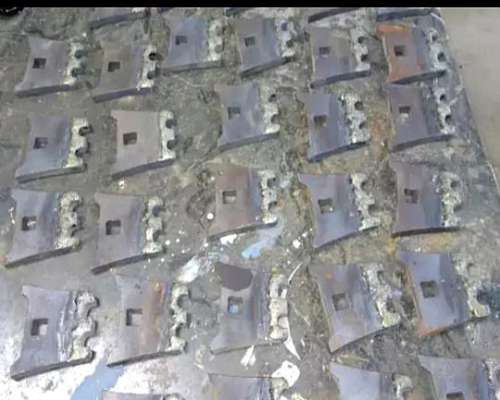 Chapas Cementadas para Encamisado de Partes Cosechadoras ET