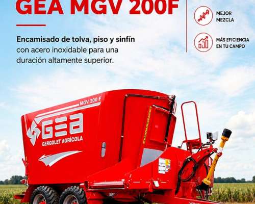 Mixer Vertical GEA Doble Mgv200f