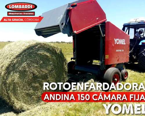 Rotoenfardadora Andina 150 Cámara Fija Yomel