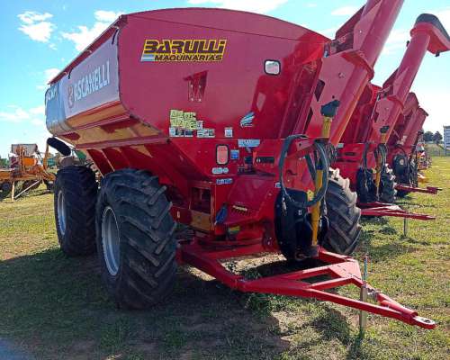 Tolva Ascanelli Magnum 22 Roja con Balanza Nuevo