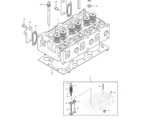 Junta de Culata Cilindro Agco - 837084523