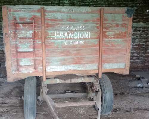 Acoplado de Madera Francioni de 5000 Kilos